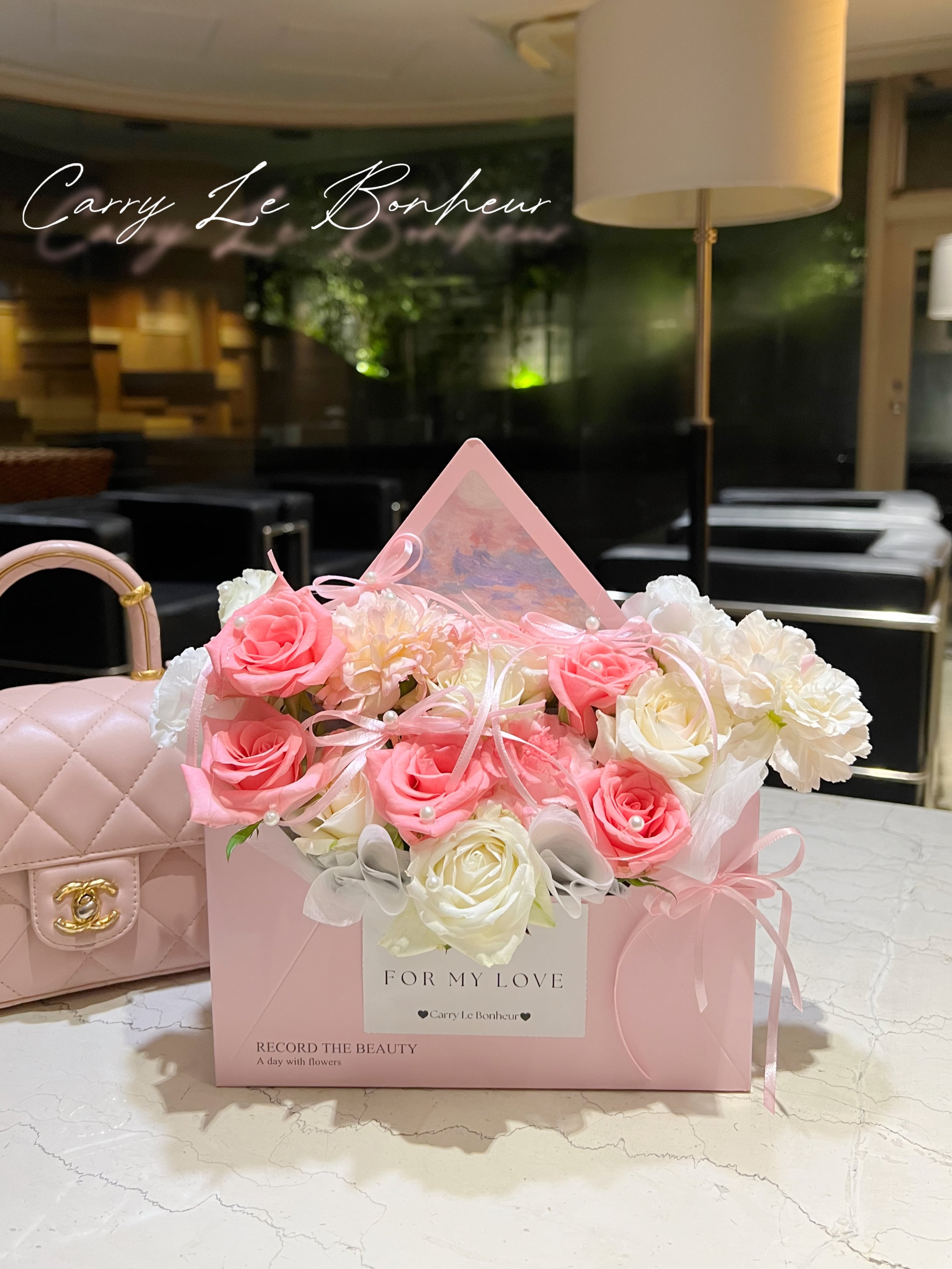 Carry Le Bonheur 韓国花束・ワンホンブーケ