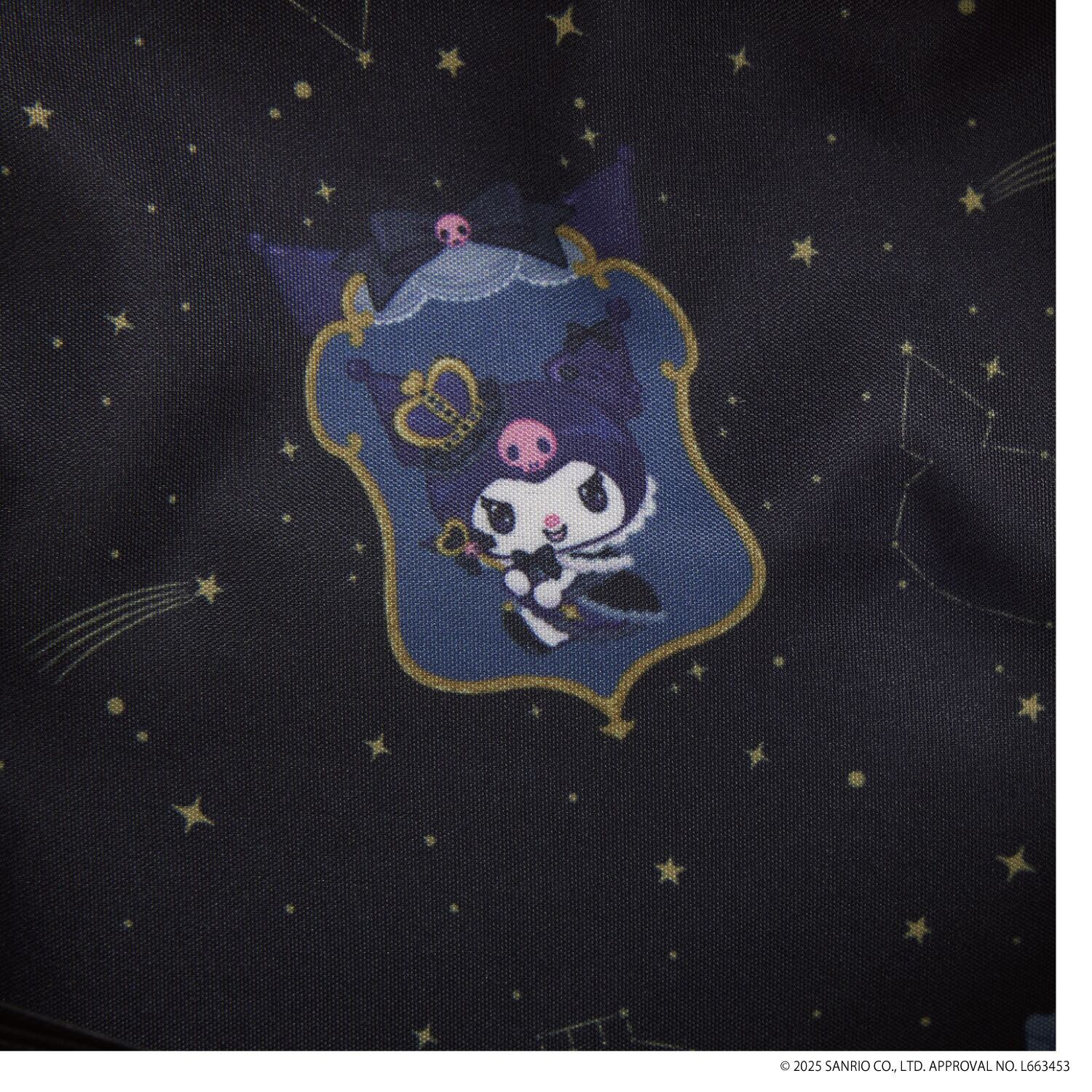 LF SANRIO KUROMI 20TH ANNIVERSARY CELL PHONE CROSSBODY BAG WITH COIN BAG_SANTB1759