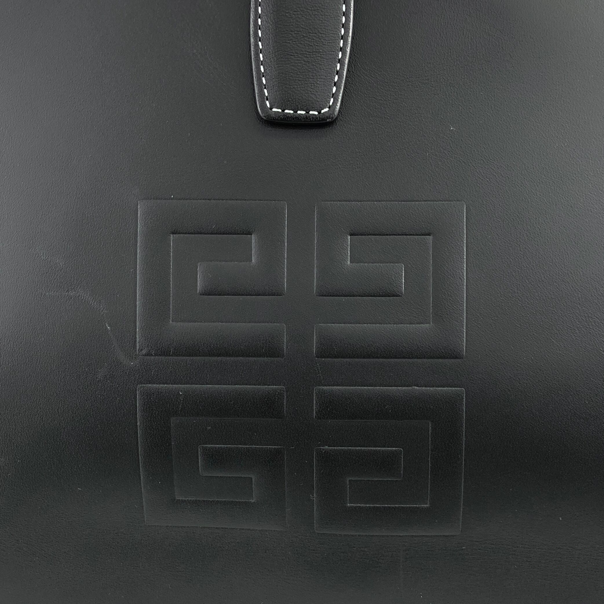 GIVENCHY ジバンシィ トートバッグ ブラック ロゴ レザー vintage