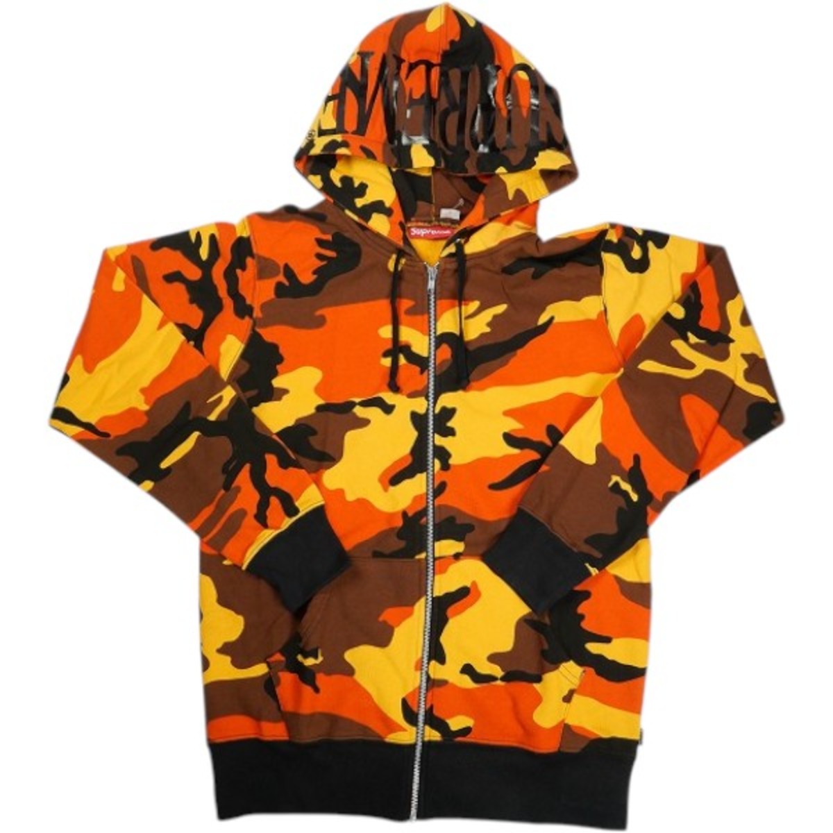 Size【M】 SUPREME シュプリーム 15SS Hooded Foil Logo Zip Up 