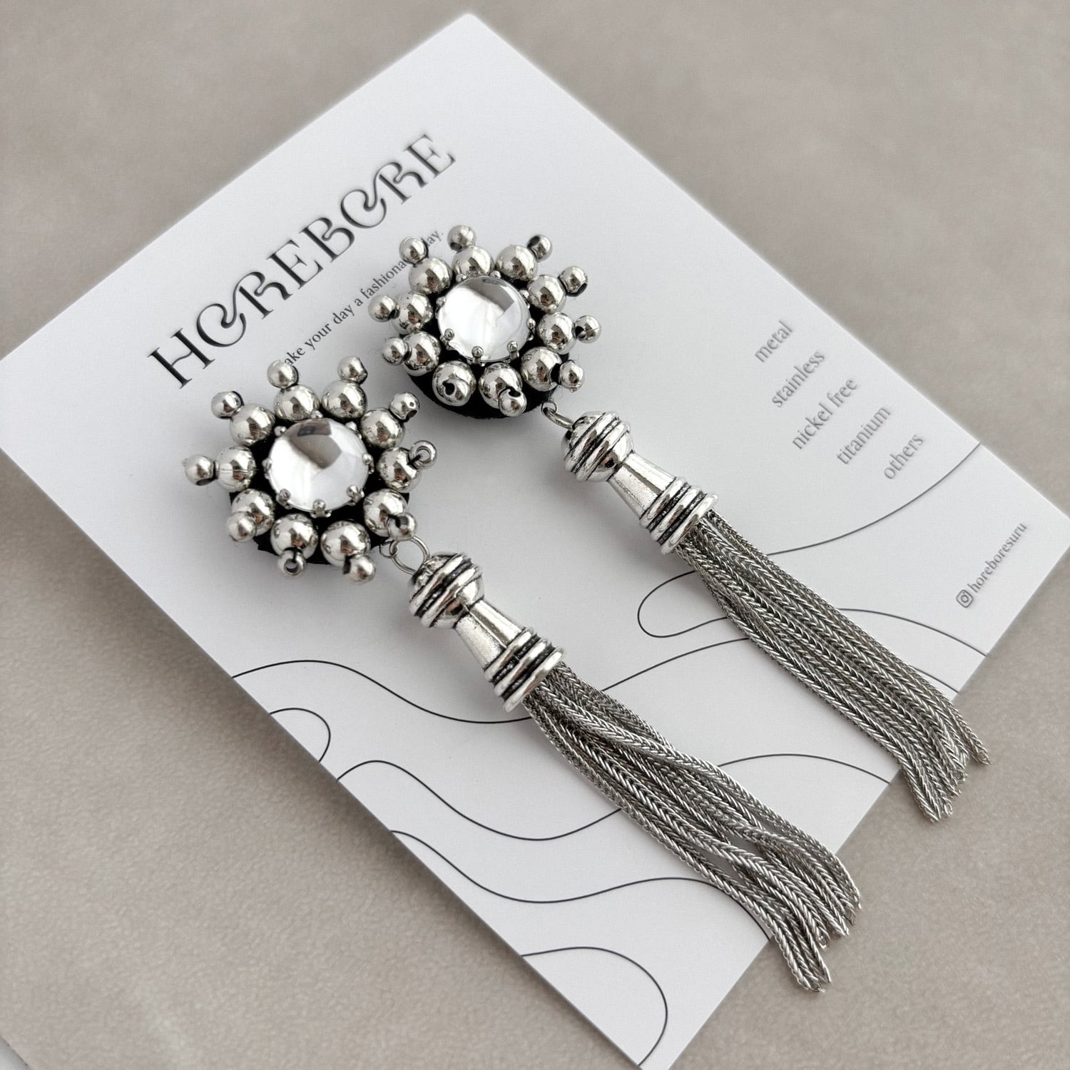 water drops (pierce / earring)