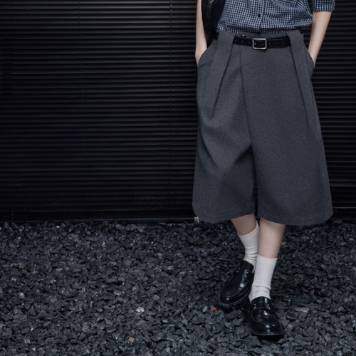 タックハーフパンツ ・20387