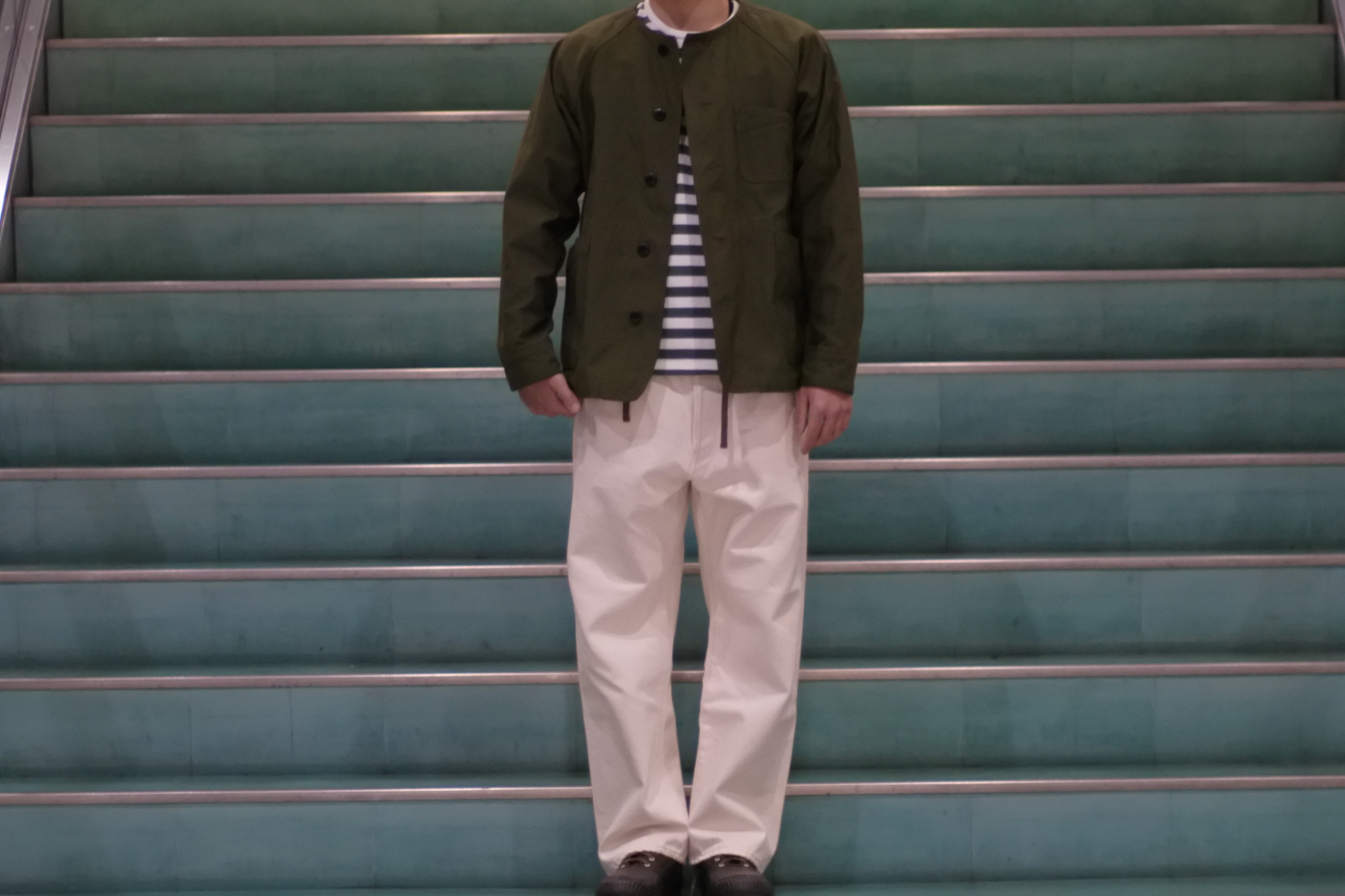 HATSKI】Wide Tapered Denim Katuragi col.Ecru | theater(シアター) HATSKI】Wide Tapered Denim Katuragi col.Ecru | theater(シアター)