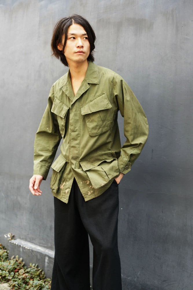 Jungle Fatigue Military Jacket XS-SHORT [1960s] [USARMY] Vintage Jungle  Fatigue Jacket 4th-Type | beruf powered by BASE