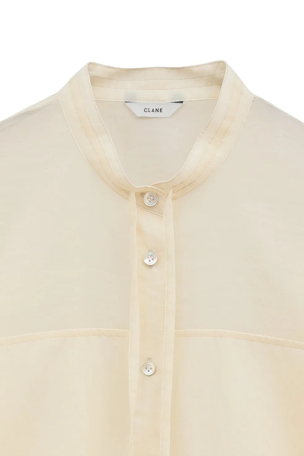 CLANE(クラネ) SHEER DOLMAN SHIRTS IVORY | サウスオレンジ｜メンズ
