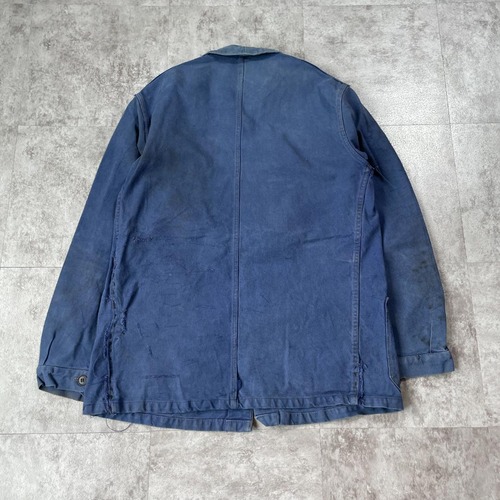 50s VETRA サンフェード コットンツイル フレンチワークジャケット 詳細写真15