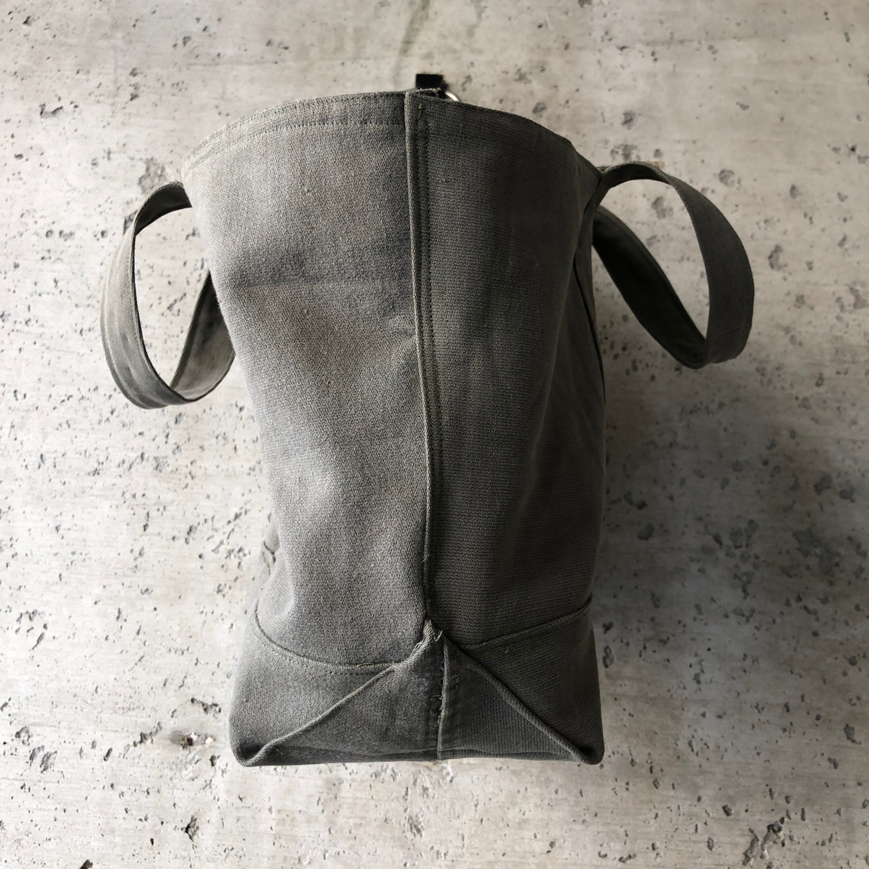 HBKU37】 ミリタリーリメイクトートバック 実物ミリタリー使用