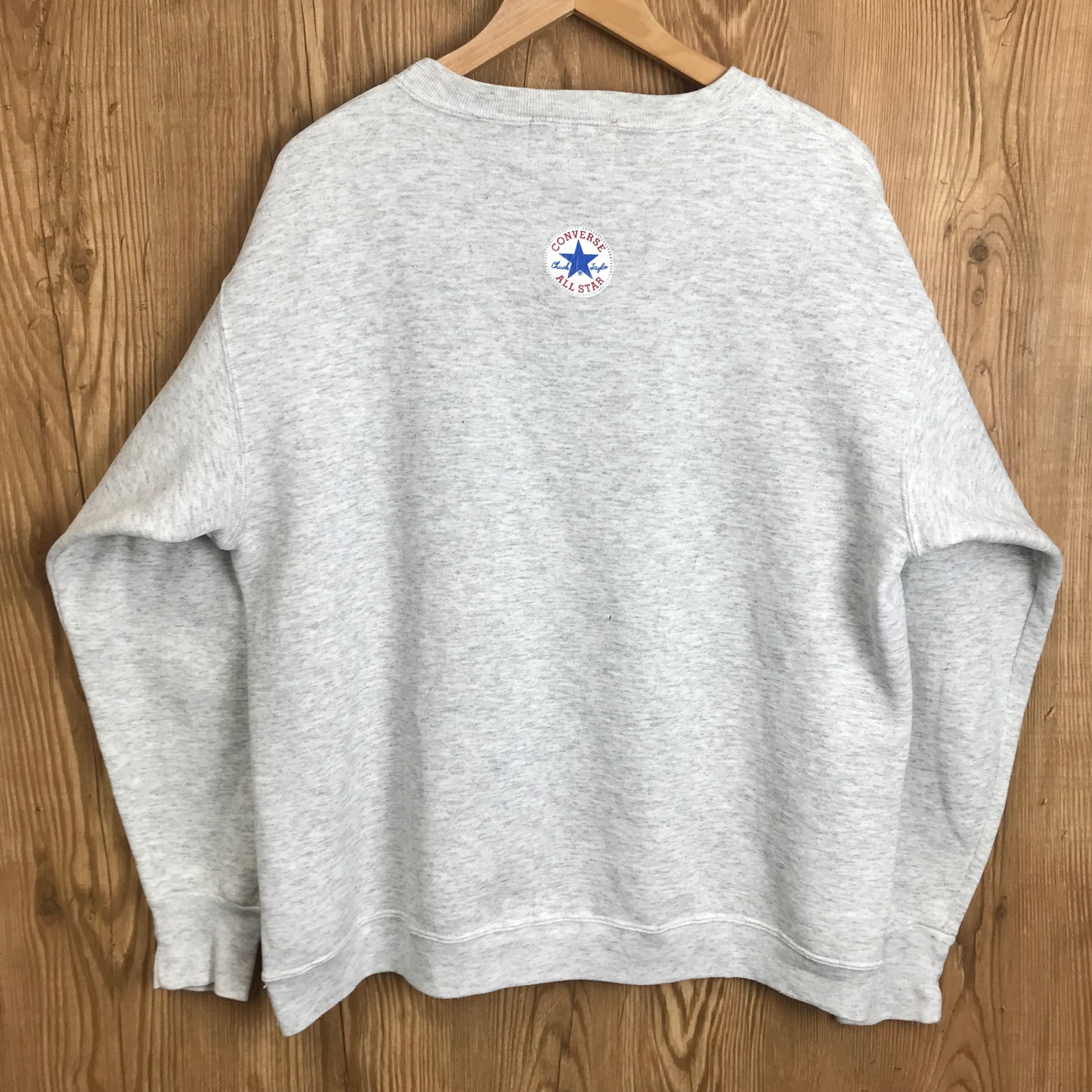 USA製 90s CONVERSE コンバース プリント スウェット スエット USA製 90s CONVERSE コンバース プリント スウェット スエット