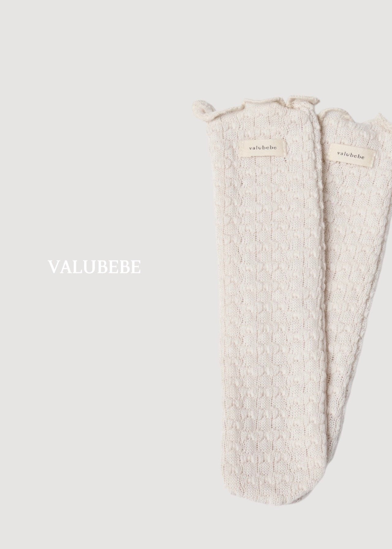 送料無料【予約】/ ニット靴下 / valubebe