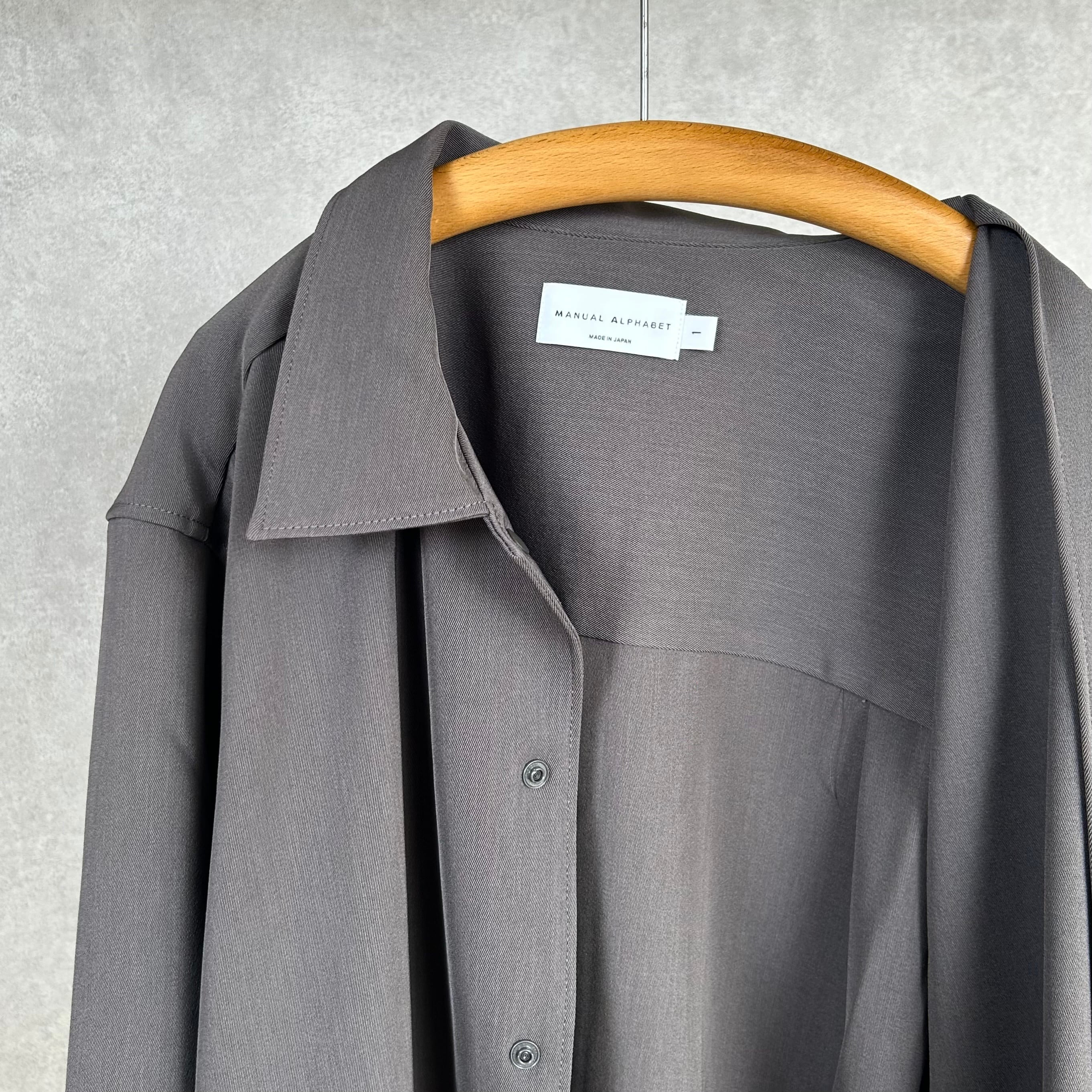 26SS》【MANUAL ALPHABET】PE TWILL COACH JACKET マニュアル