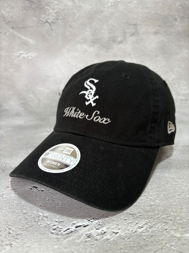 NEW ERA/ニューエラ 9TWENTY/920 woman ウォッシュドコットン シカゴ・ホワイトソックス MLB
