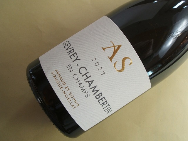 ジュヴレ・シャンベルタン　アン・シャン　2023年　アルノー＆ソフィ・シルグ・ノエラ