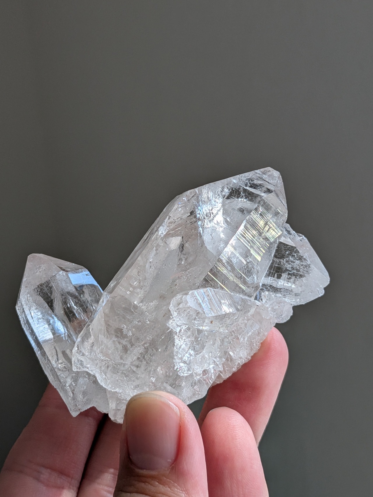レムリアン水晶・セルフヒールド ⭓ クラスター ⭔ ブラジル・ゼッカデソウザ産