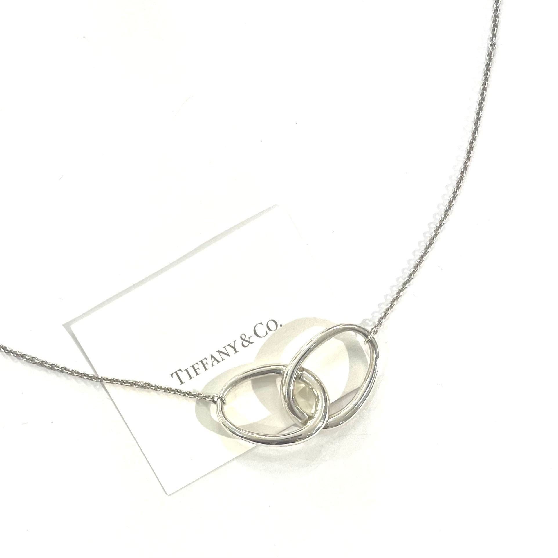 TIFFANY&CO.】2562 エルサ・ペレッティ ビッグダブルループ ネックレス