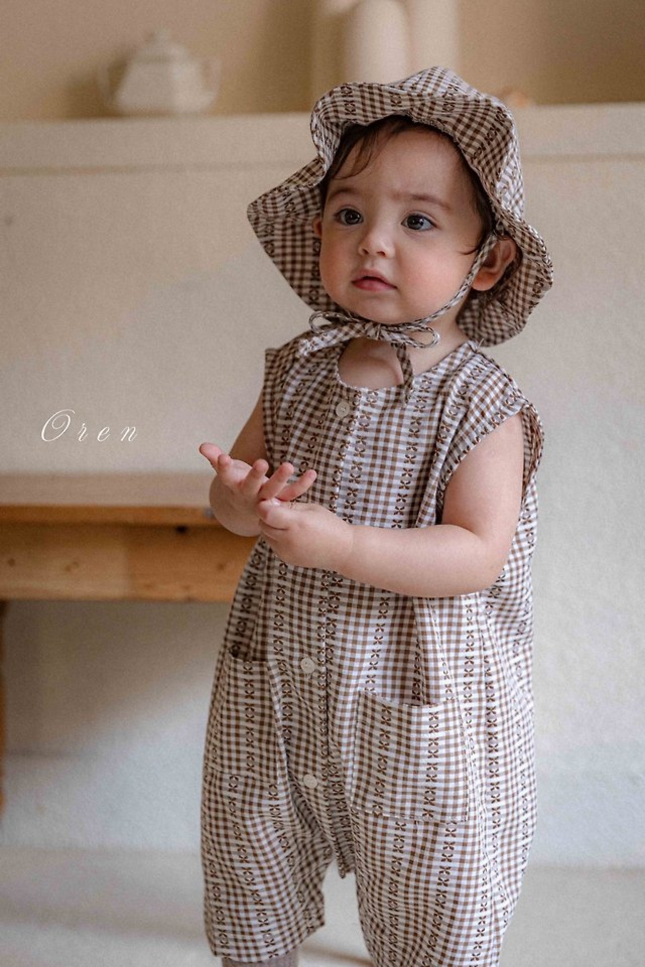 [Oren] Camille Bucket hat / Cap / [오렌] 카미유벙거지모자