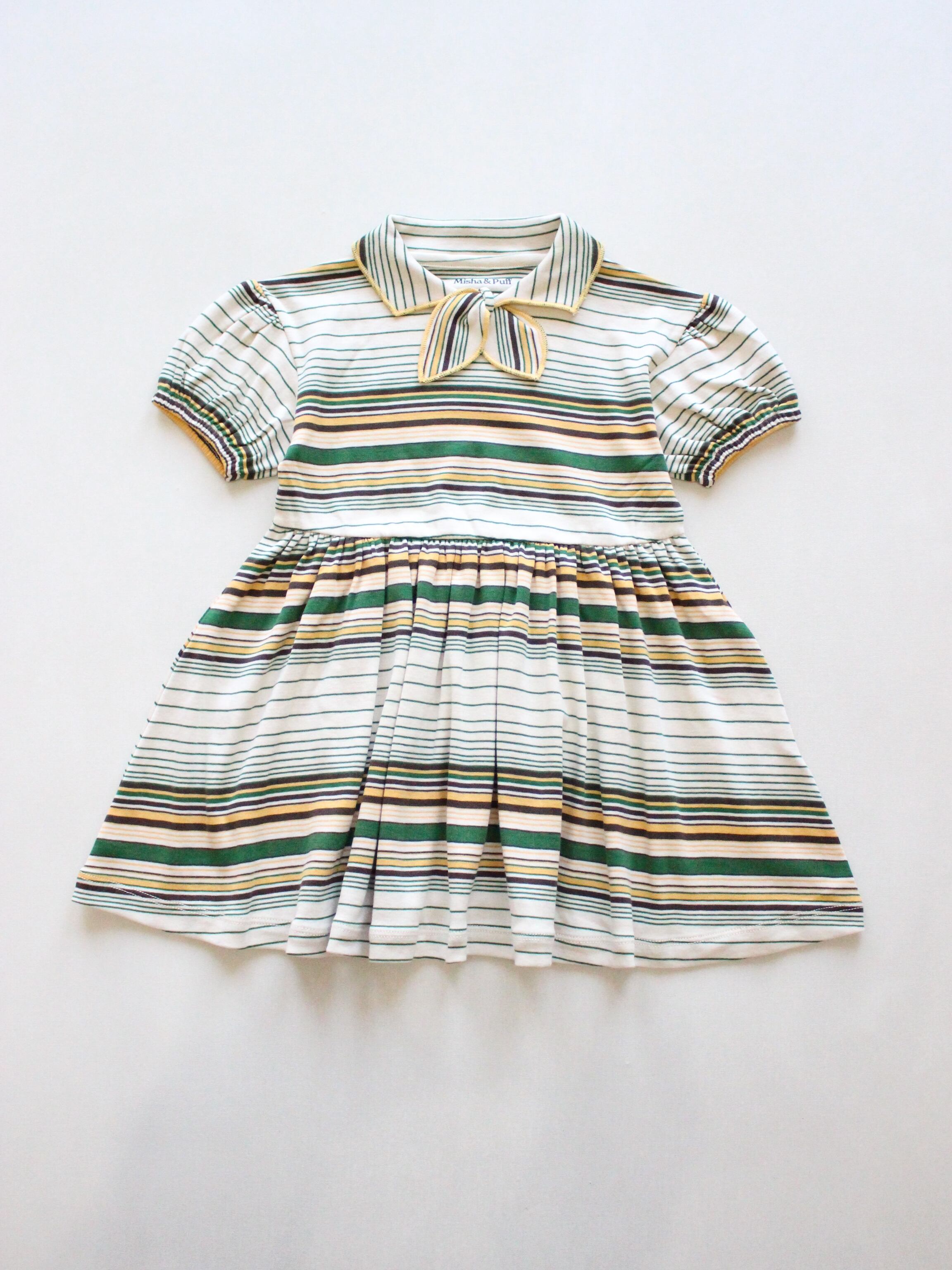 Misha & Puff Junior Scout Dress Lawn Patio Stripe | RESONASON