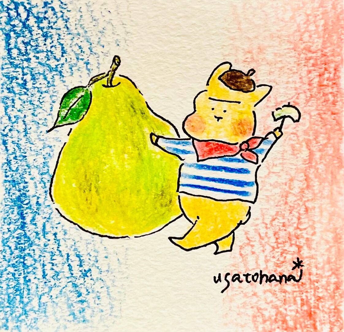 フランス製 手描きウサギフィギュア ウサギ 木製フィギュア ｜ カイ・ボイスン デンマーク 【 IKEDA