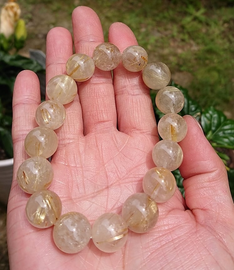 出雲大社 黒松結珠 ブレスレット | natural healing Luna☆Iris