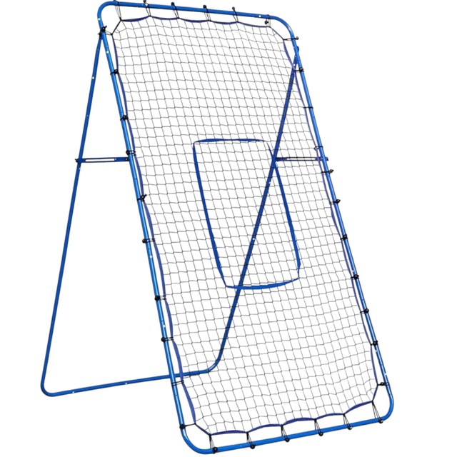 Winthai製 ラクロス・ベースボール兼用リバウンダーネット（約213cm × 122cm）