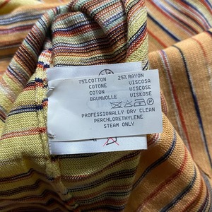 MISSONI hi-gauge summer knit polo