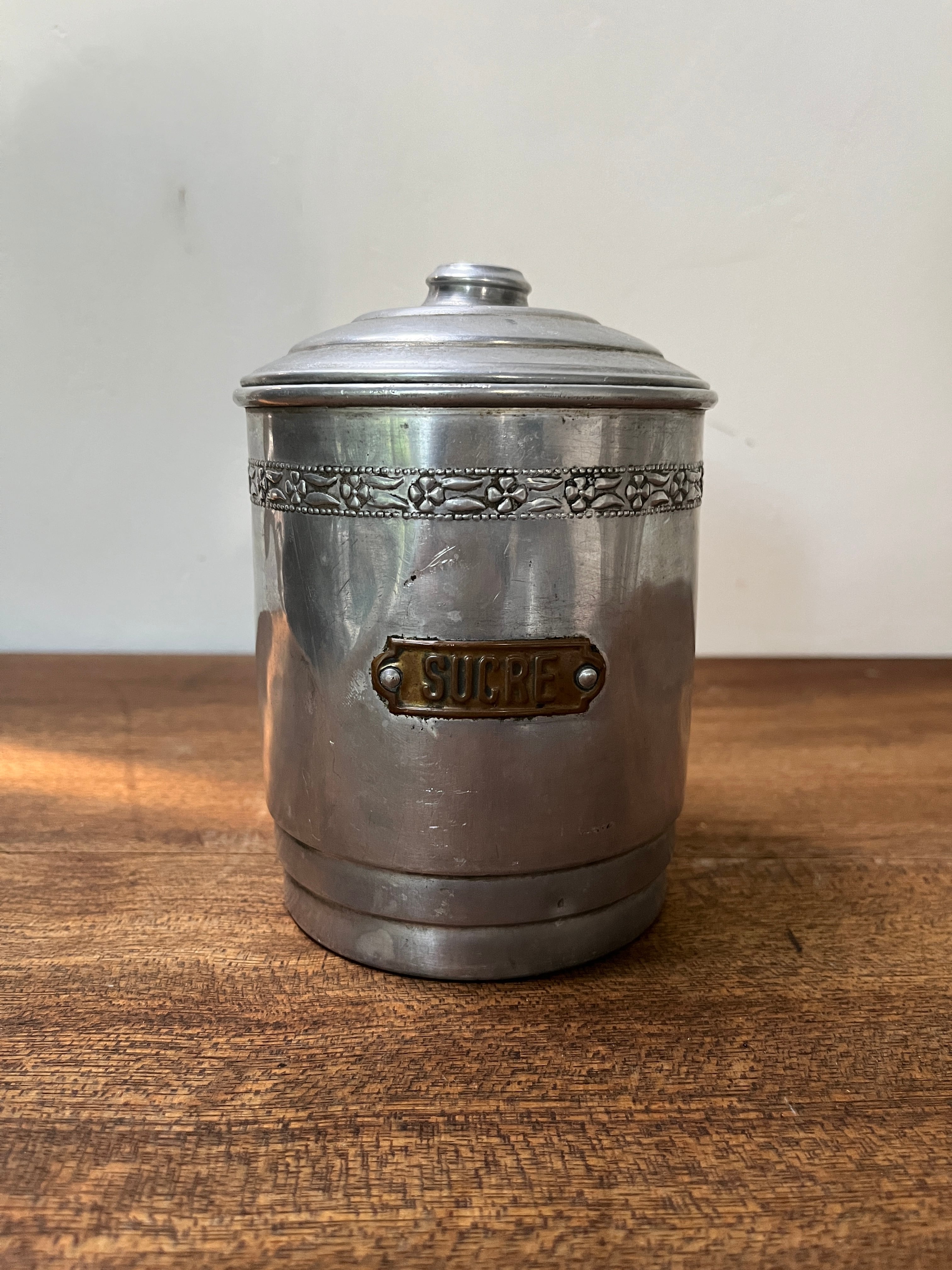 アルミキャニスター france antique＜アルミキャニスター・入れ子
