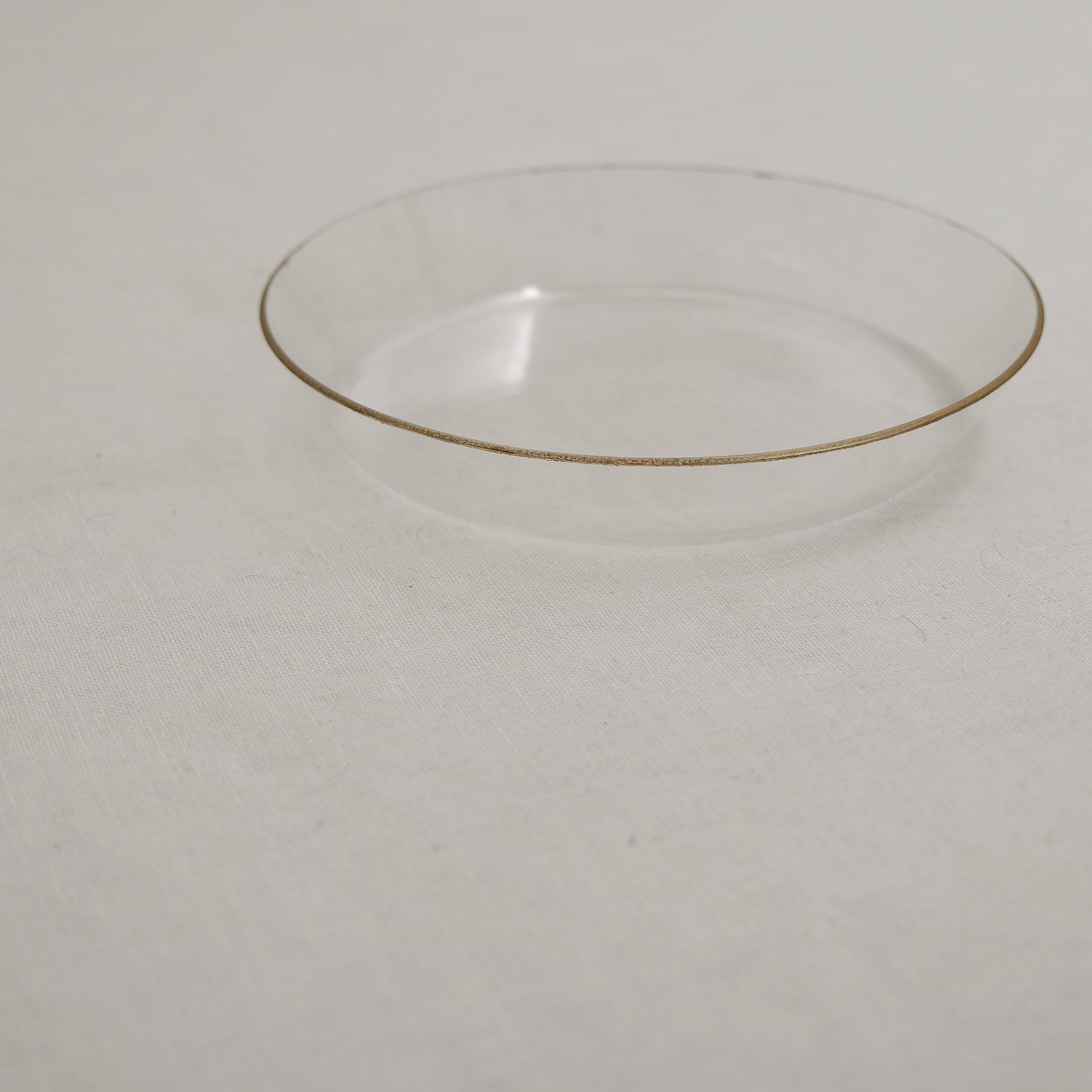 谷口嘉 Yoshimi Taniguchi 金縁丸皿 TG-15