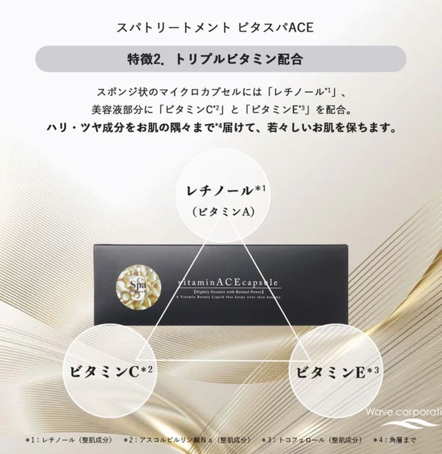 スパトリートメント ビタスパACE　カプセル美容液
