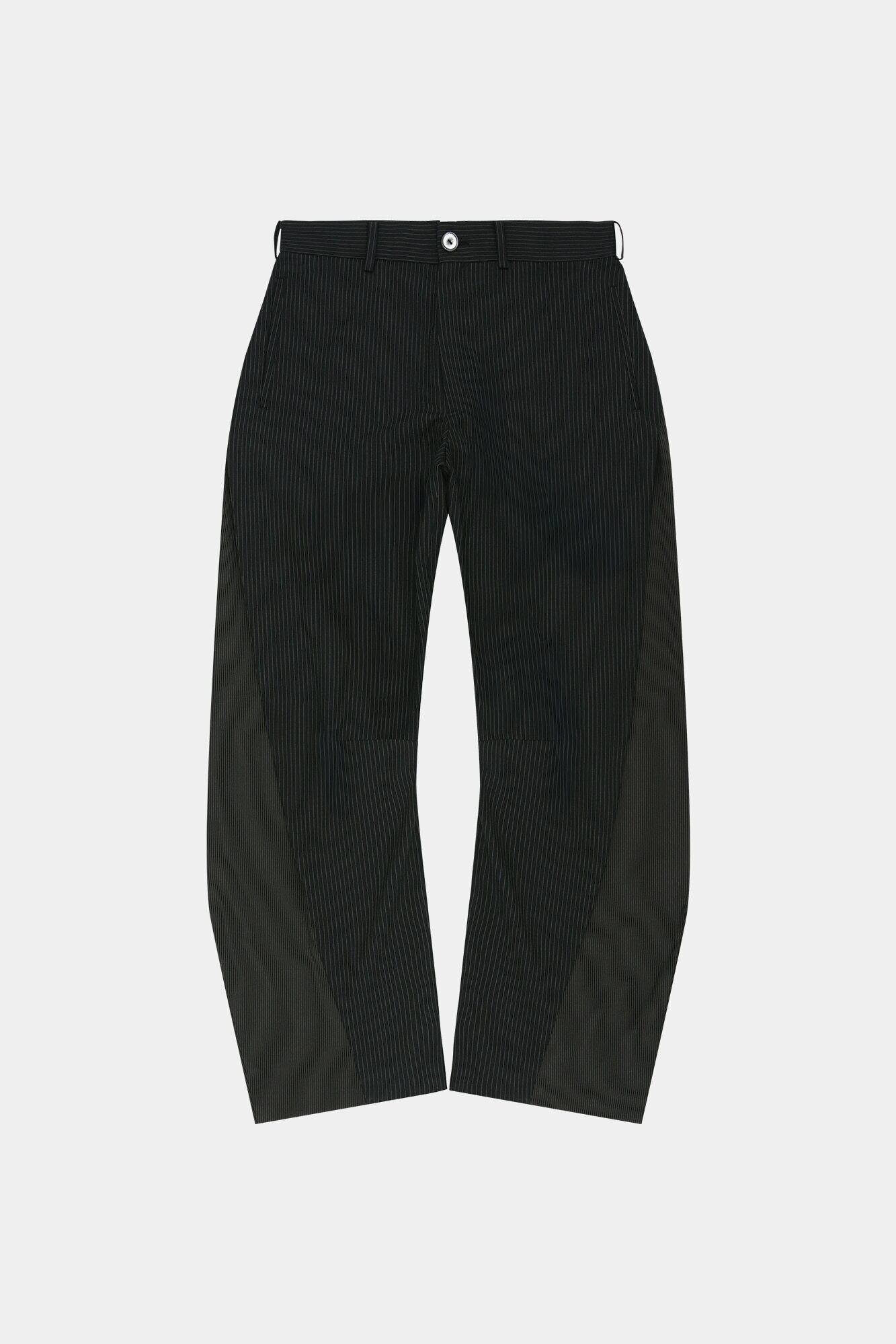 andersson bell スラックス ANDERSSON BELL] TWISTED SEAM STRIPE WIDE-LEG TROUSERS apa899m
