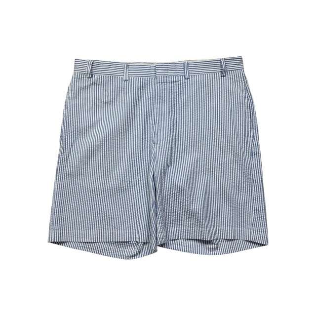 ORVIS SEERSUCKER STRIPED SHORTS SIZE 36 (USED)