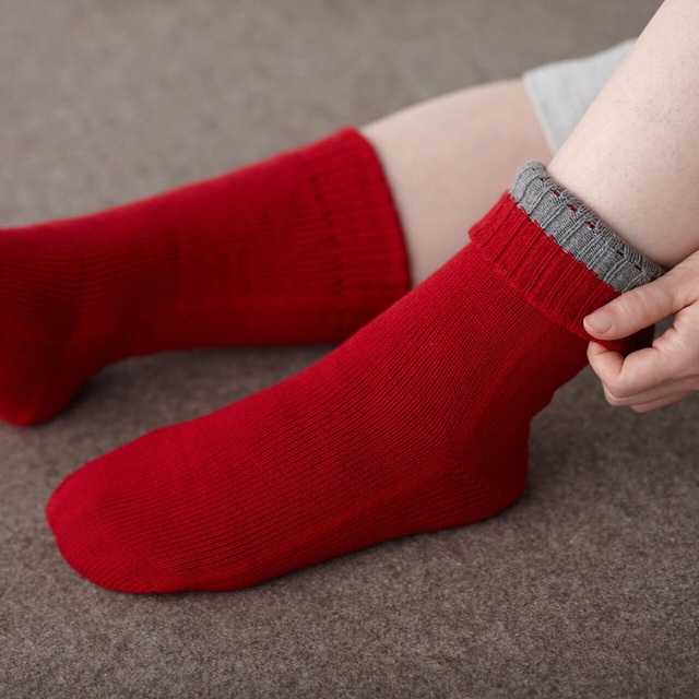 八宝茶＆ニットルームソックス