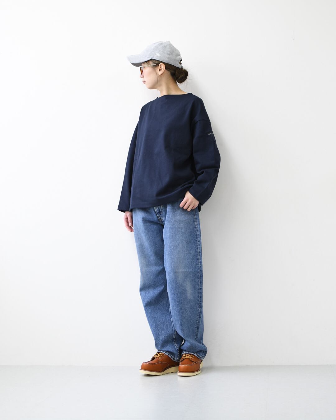 SAINT JAMES [20JC OUES LOOSE SOLID - NAVY] [20jcls-navy] セント