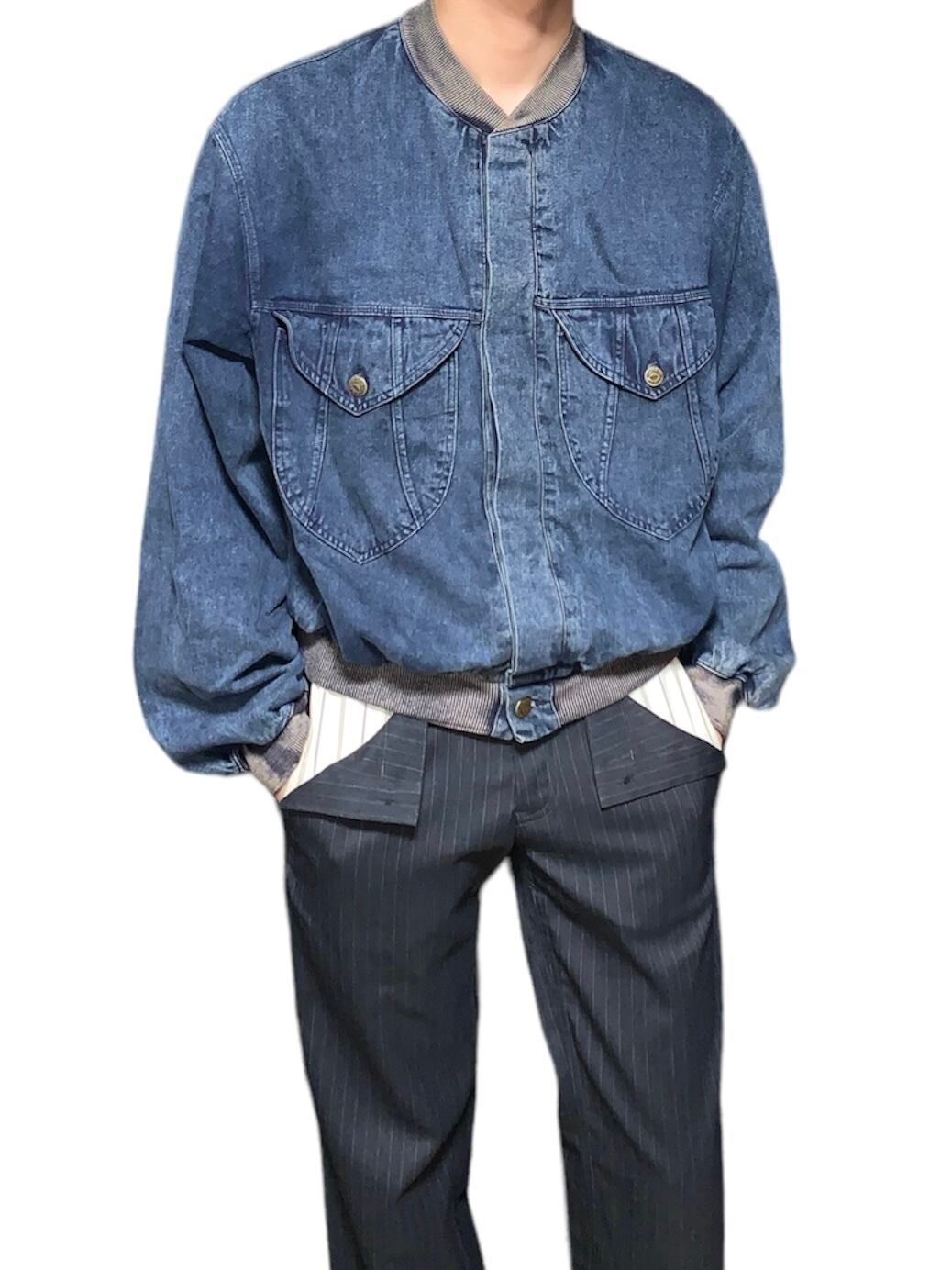 アルマーニジーンズ　ヴィンテージデニムジャケット ARMANI EXCHANGE デニムジャケット gジャン 「A|X アルマーニ