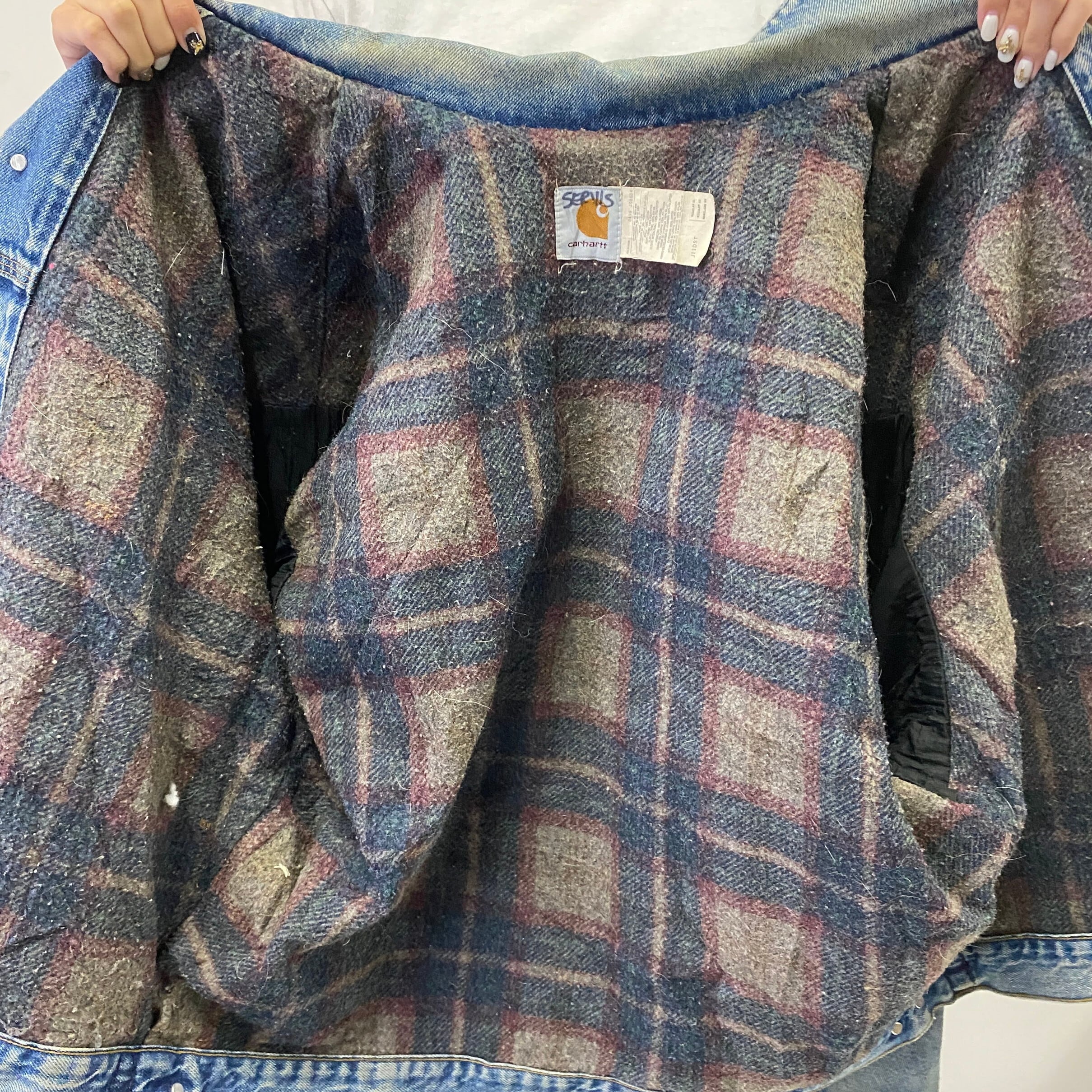 USA製 80年代〜90年代 Carhartt カーハート ブランケットライナー