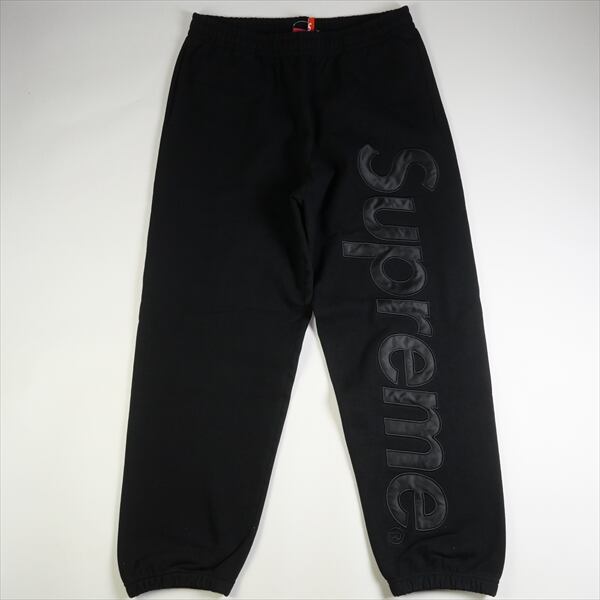 Size【XL】 SUPREME シュプリーム 23AW Satin Applique Sweatpant Black スウェットパンツ 黒  【新古品・未使用品】 20778962 | STAY246 powered by BASE