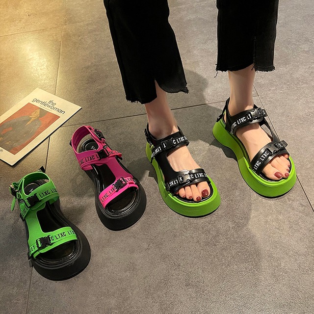 サンダルサマーレッドスタンダード 靴 シューズ レトロ 夏物 部族の婦人靴64638606207