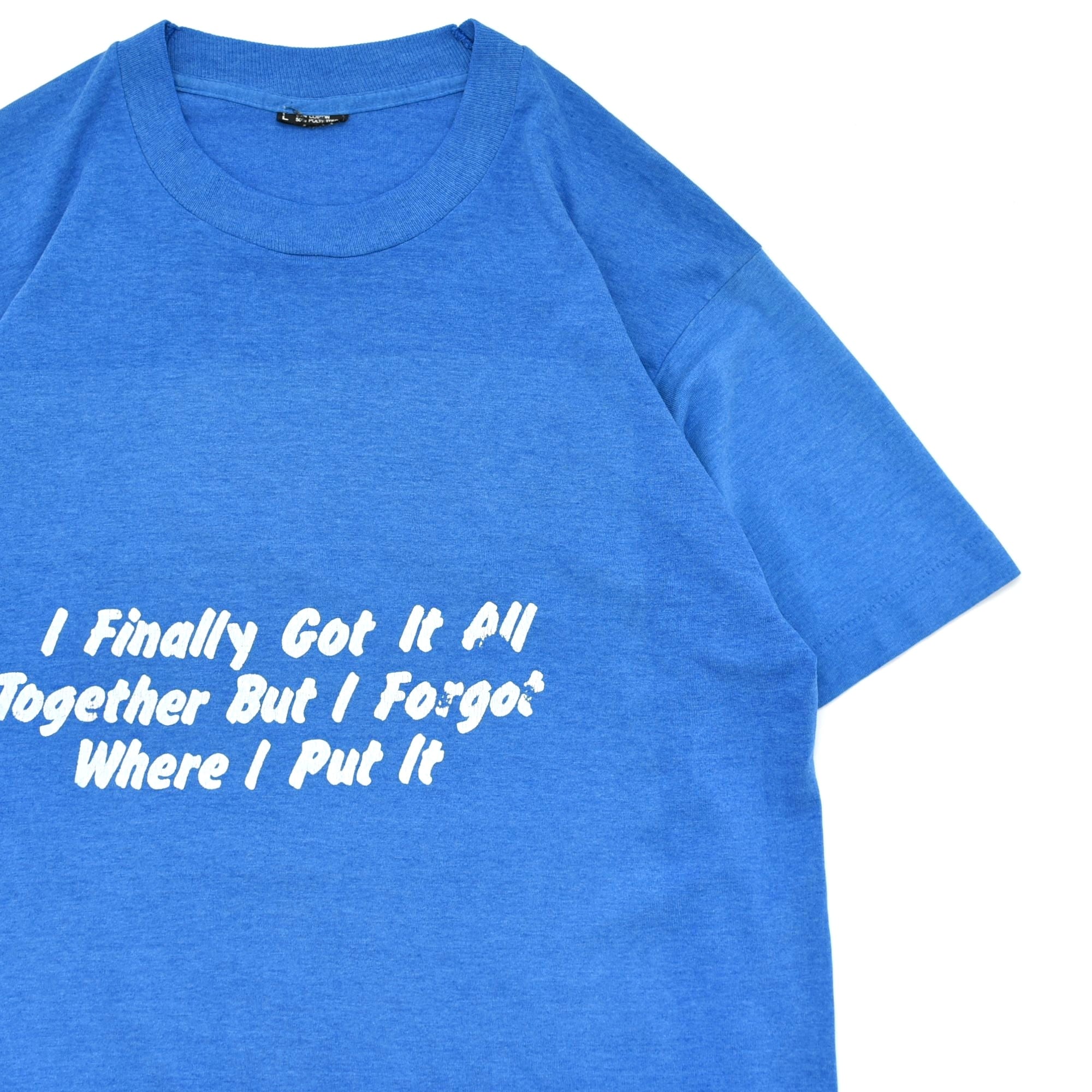 90's SCREEN STARS text print T-shirt