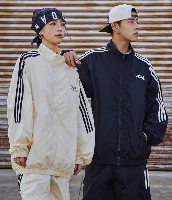 ハイストリート ストライプ 日焼け防止服セットアップ m1268 ハイストリート ストライプ 日焼け防止服セットアップ m1268