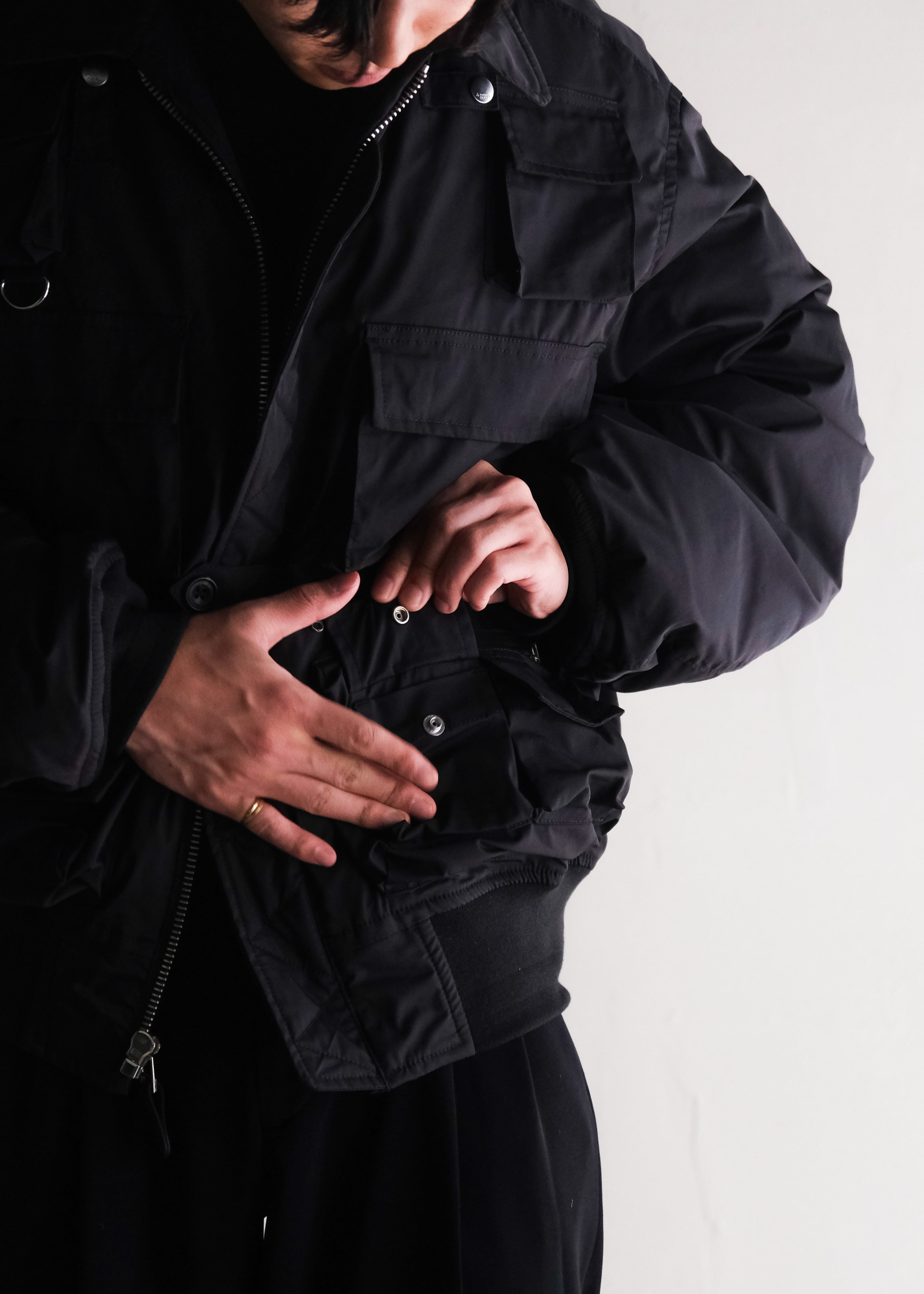 PHENIX by TKMT TYPE P-0011 CWU flight jacket / Black | CETTEN