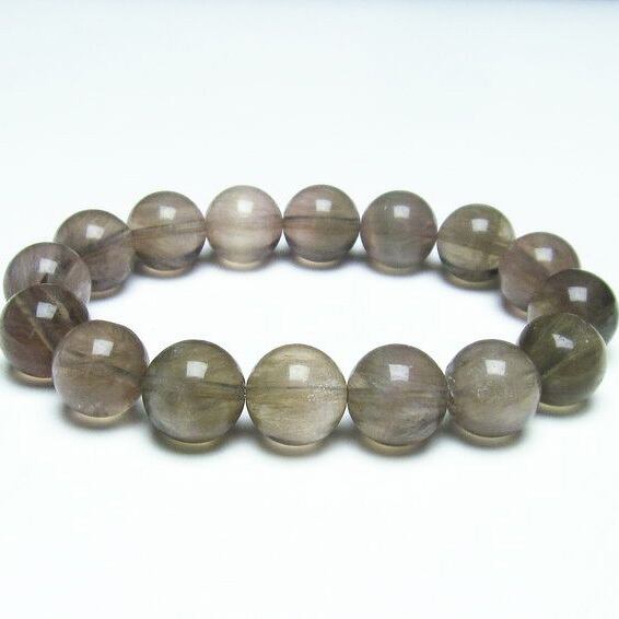 ラビットヘアー フローライト ブレスレット 13mm [M便 1/10] 111-24944