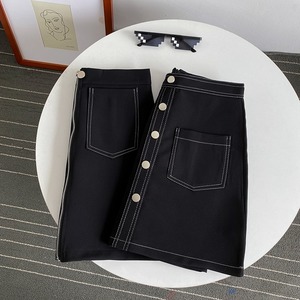 【韓国通販 dgo】high-waist short skirt 2types（A1158）