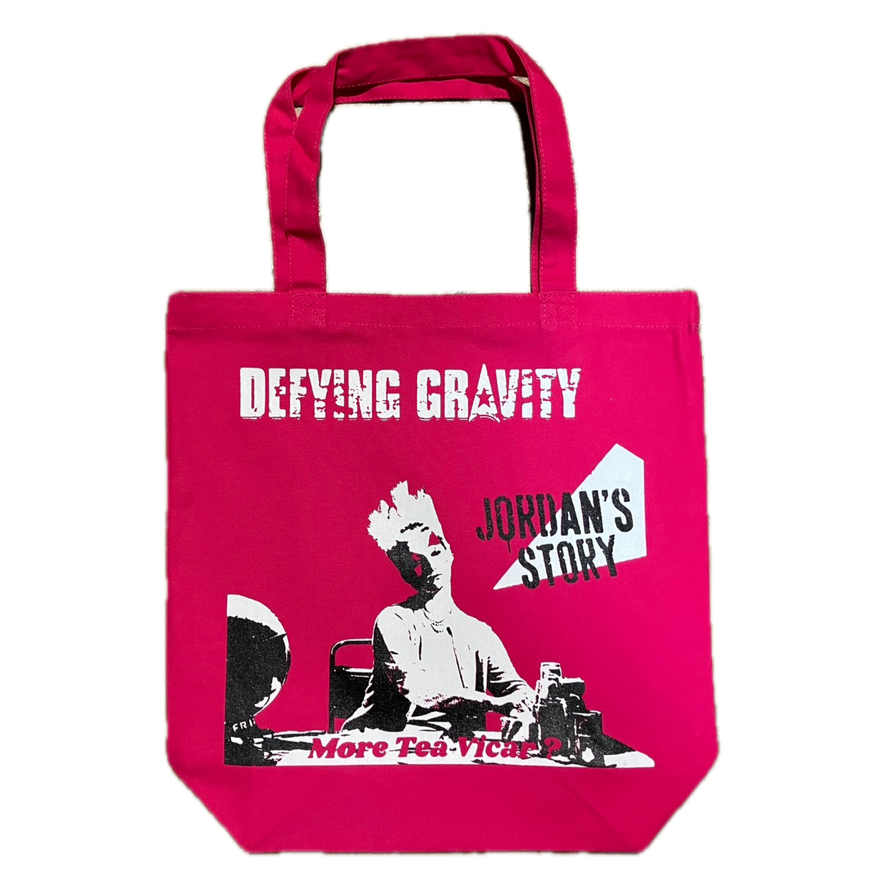 JORDAN MOONEY×FRIDAY MONKEY TOTE BAG PINK