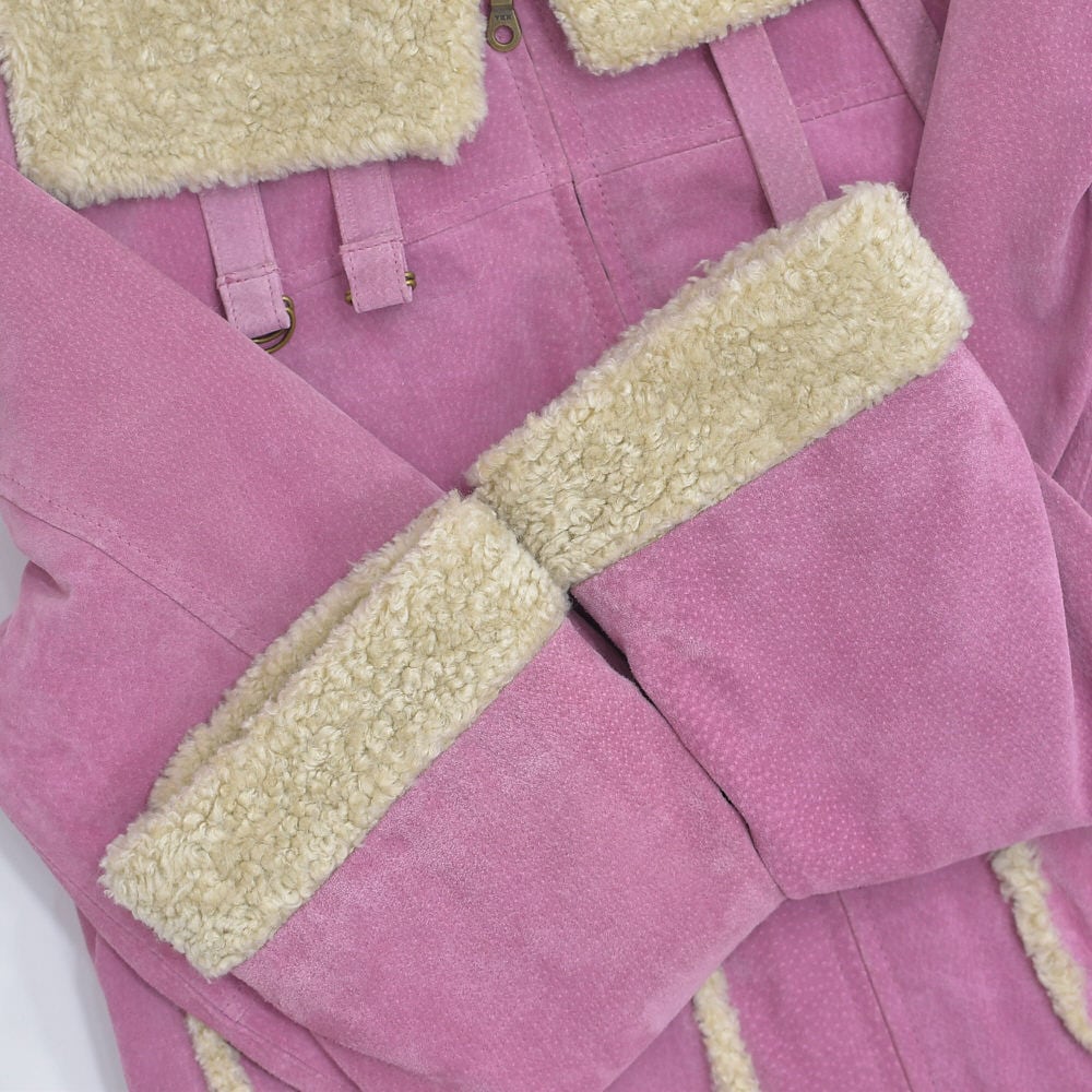 00s WILSONS B-3タイプ ピグスキン スエードレザー ジャケット