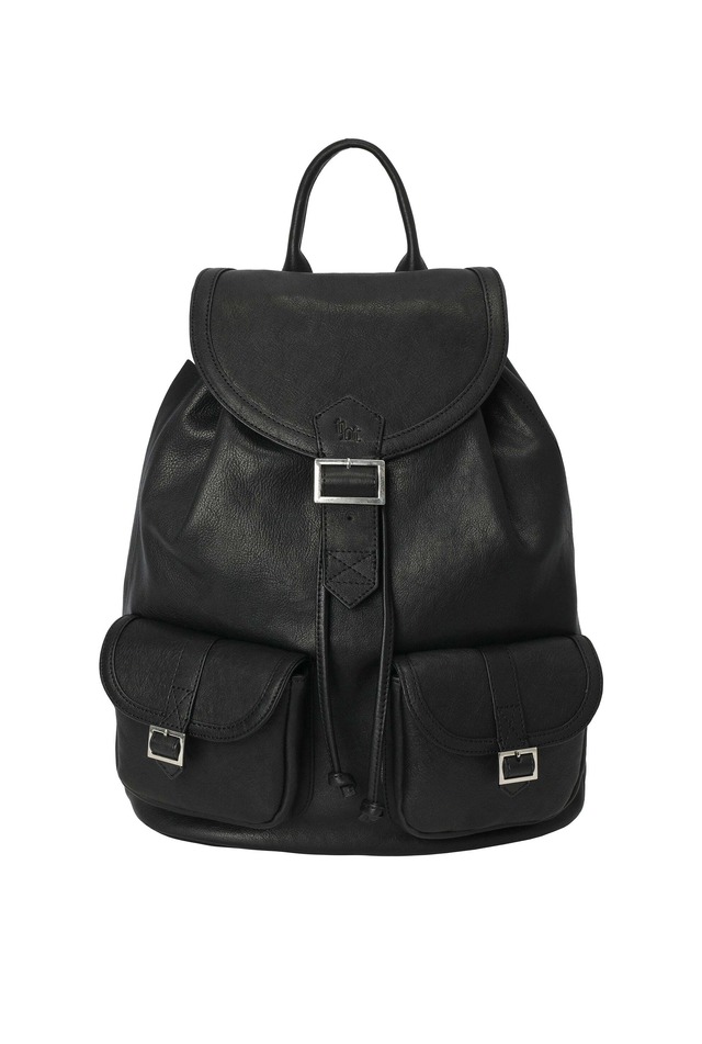 [threetimes] Meave backpack (black) 正規品 韓国ブランド 韓国通販 韓国代行 韓国ファッション スリータイムズ three times 日本 店舗