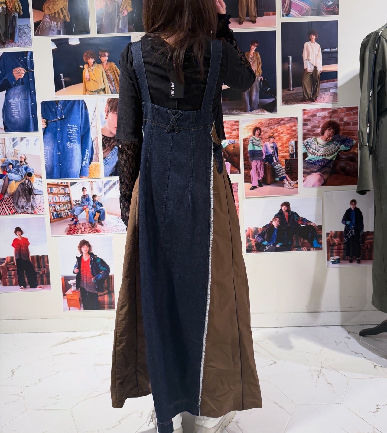 アウラアイラ AULA AILA TAFFETA COMBINATION JUMPER SKI