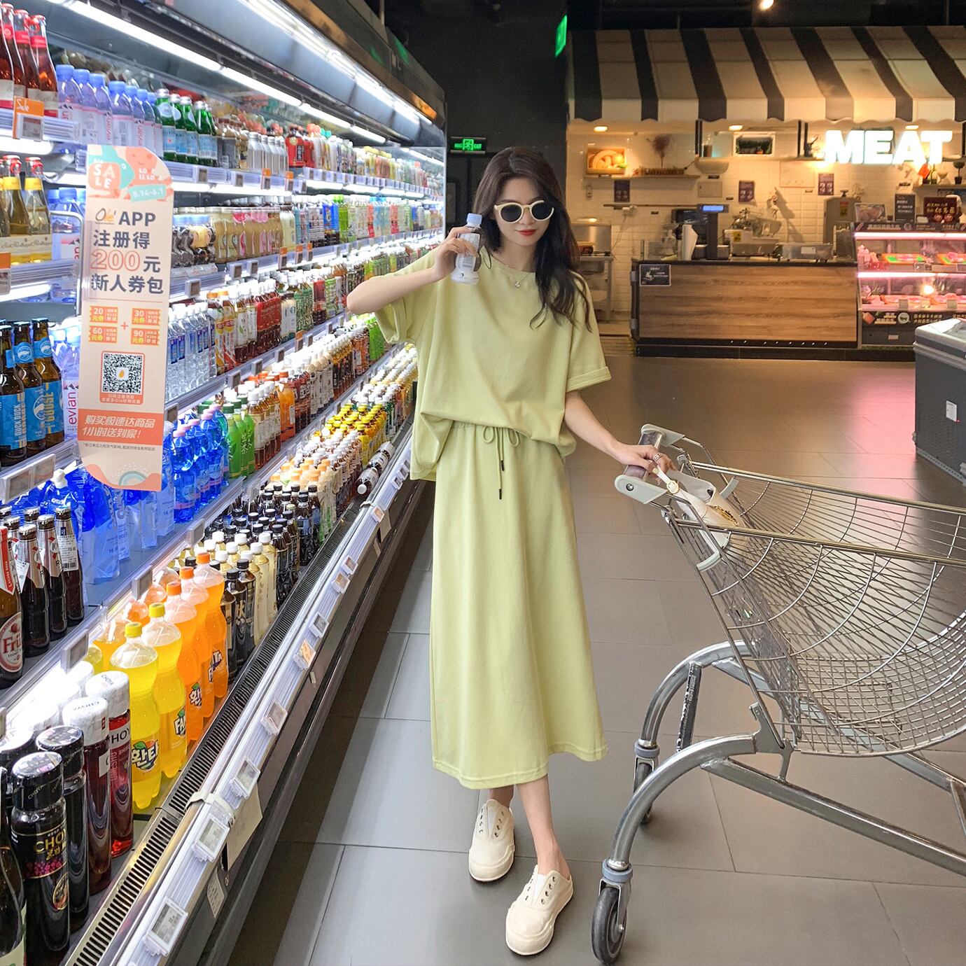 ルーズTシャツ ギャザースカート 6Du_Shop_Women13946085180