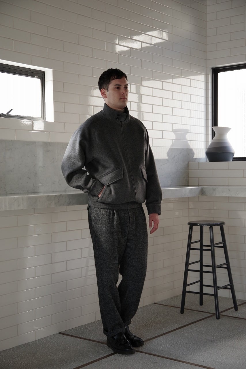 Victorian Wool Harrington Jacket