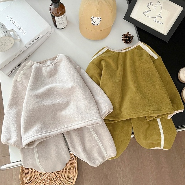 【冬作】フリルカジュアル セットアップ