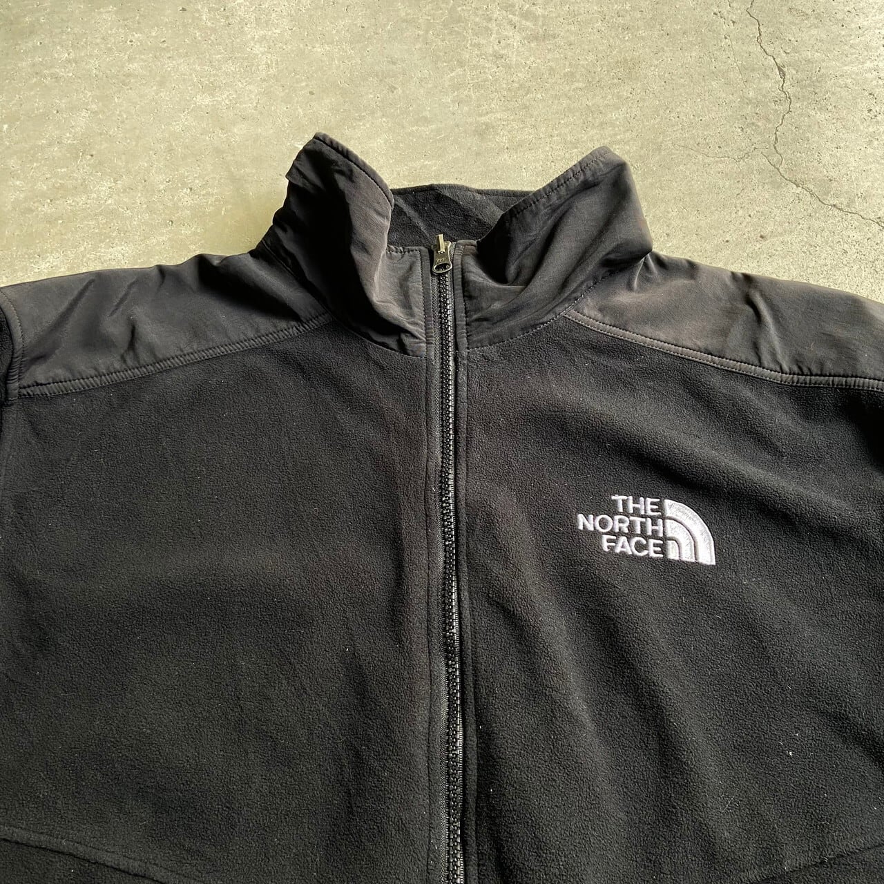 90年代 ヴィンテージ THE NORTH FACE ザ ノースフェイス GORE WINDSTOPPER フリースジャケット メンズXL相当 古着  ウインドストッパー ブラック 黒色【アウトドアジャケット】-1【CS2209-30】 | cave 古着屋【公式】古着通販サイト