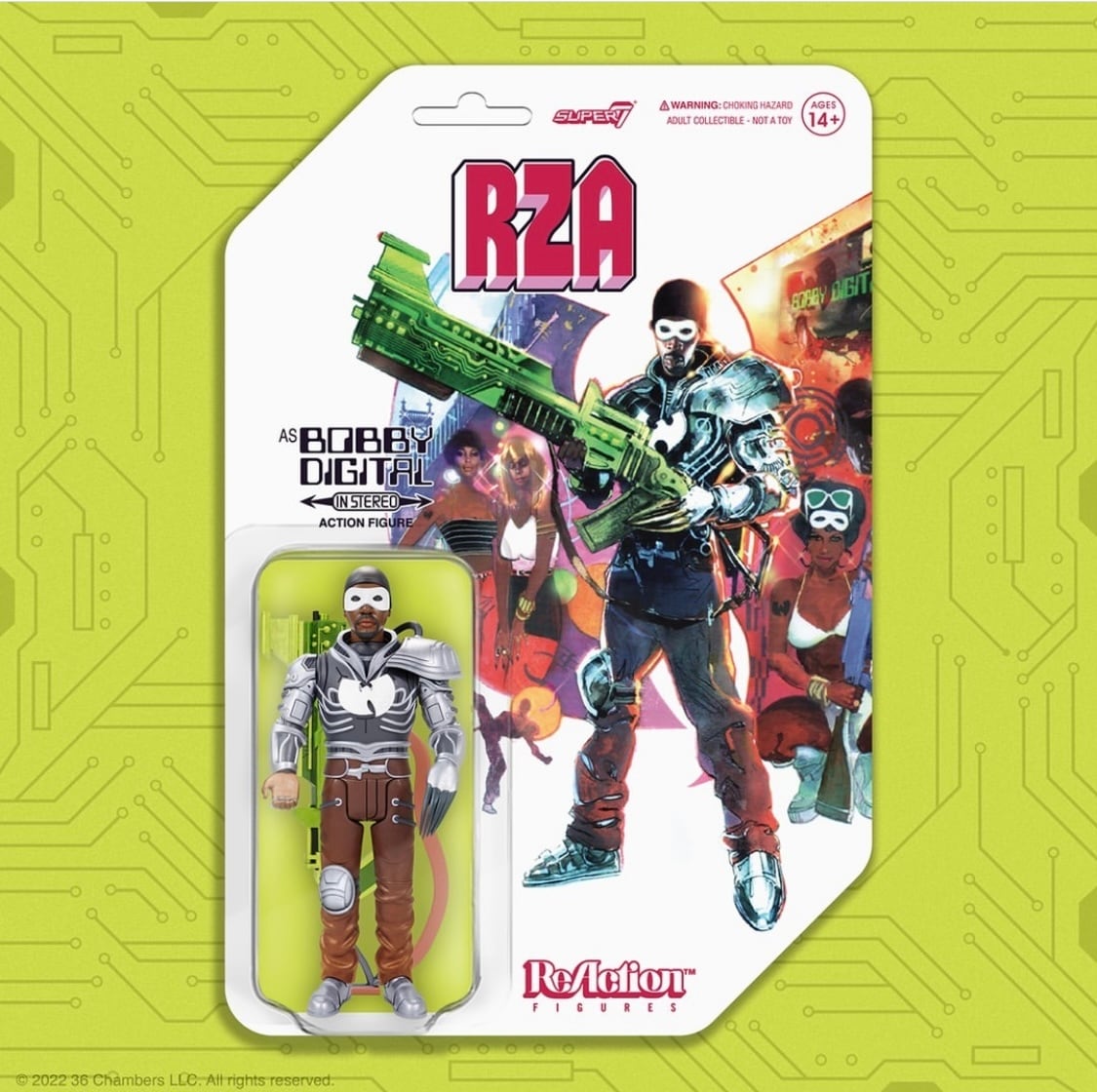 RZA W1 BOBBY DIGITAL REACTION FIGURE | LIVIN' LARGE WEB STORE