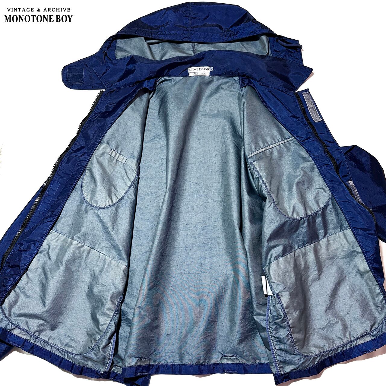 STONE ISLAND 1995 SS Formula Steel Jacket BLUE 22154X05 made in